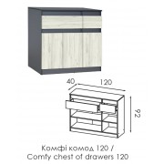Комод Комфі120