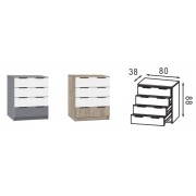 Комод Комфорт 4В