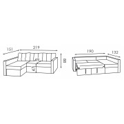 Кутовий диван Лорд